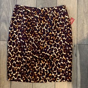 Leopard skirt